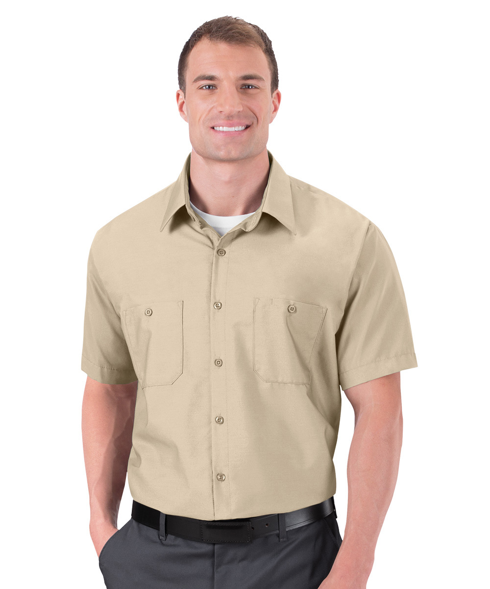 100% Cotton Work Uniform Shirts Made by UniFirst