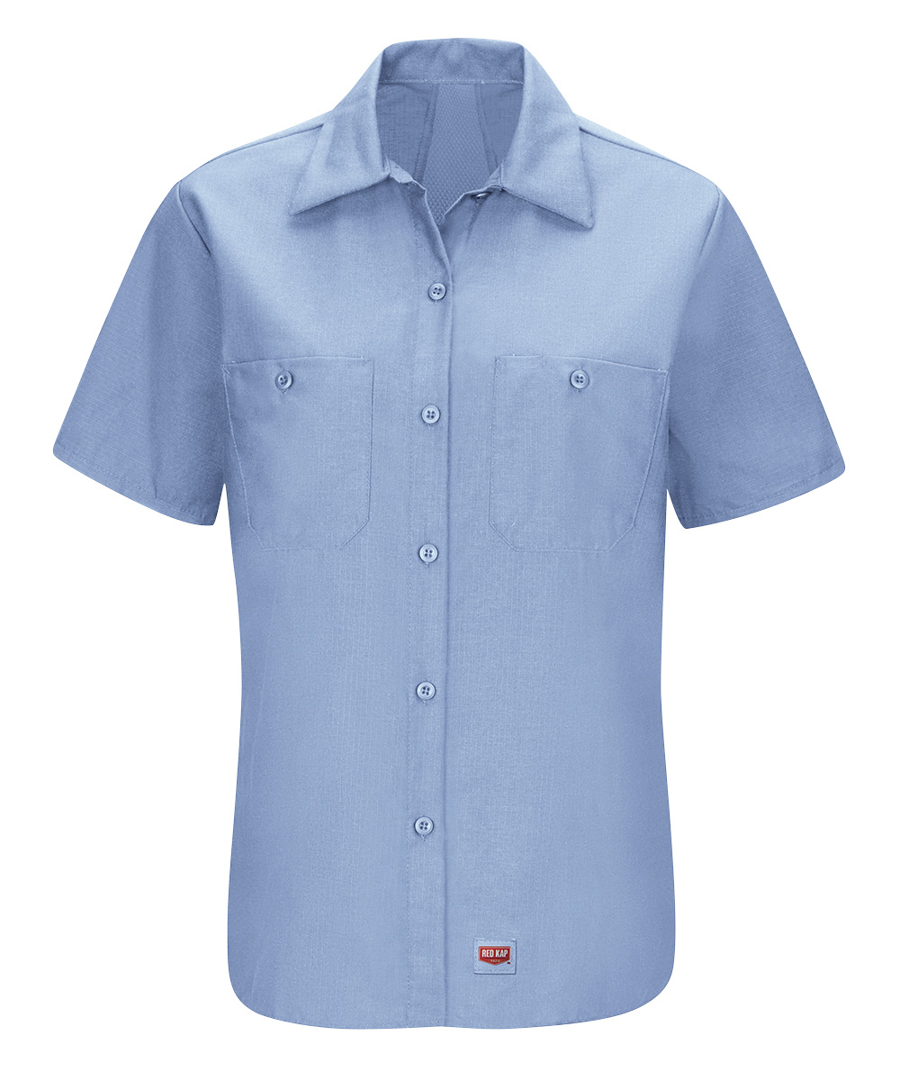 Women's Short Sleeve MIMIX™ Ripstop Custom Company Work Shirts