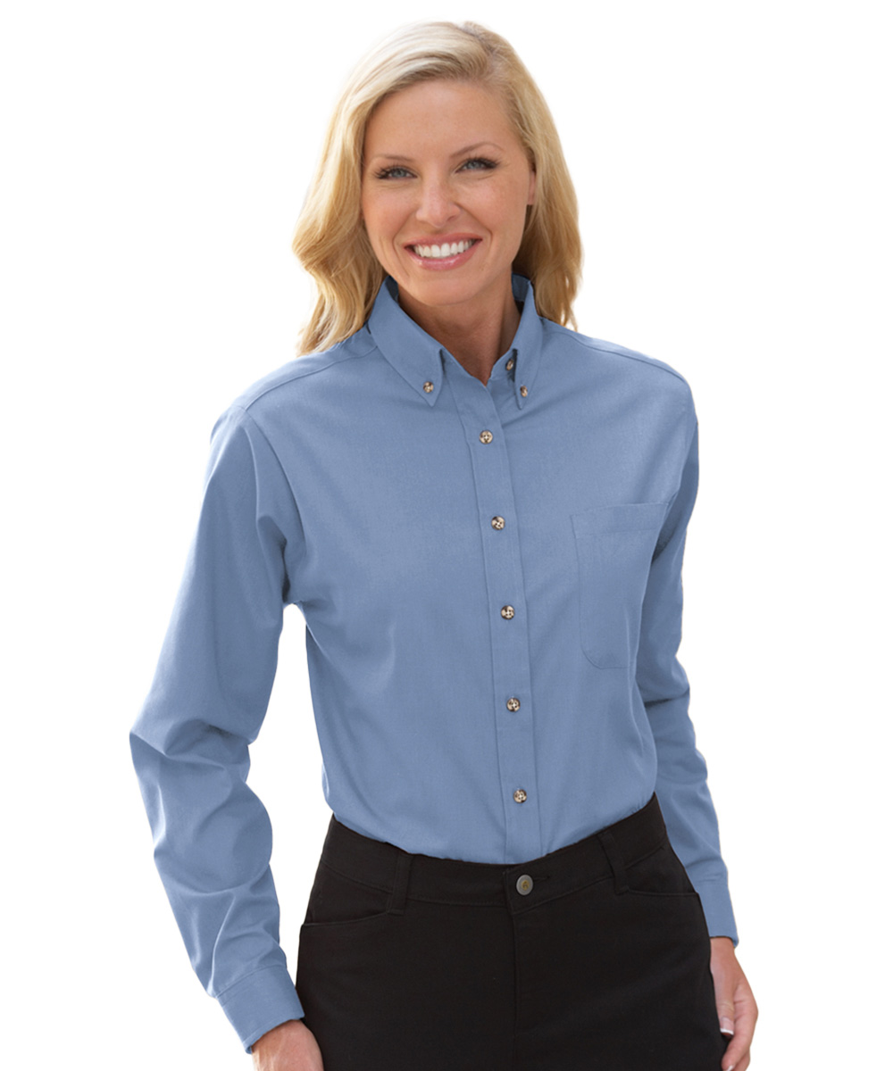 Women's Button Down Shirts for Company Uniform Programs