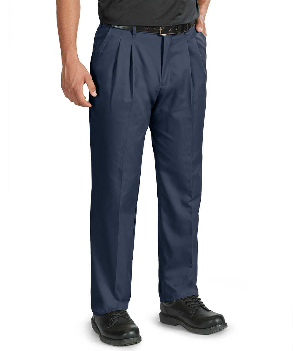 UniFirst SofTwill® Pleated Pants for Company Uniform Rental Programs