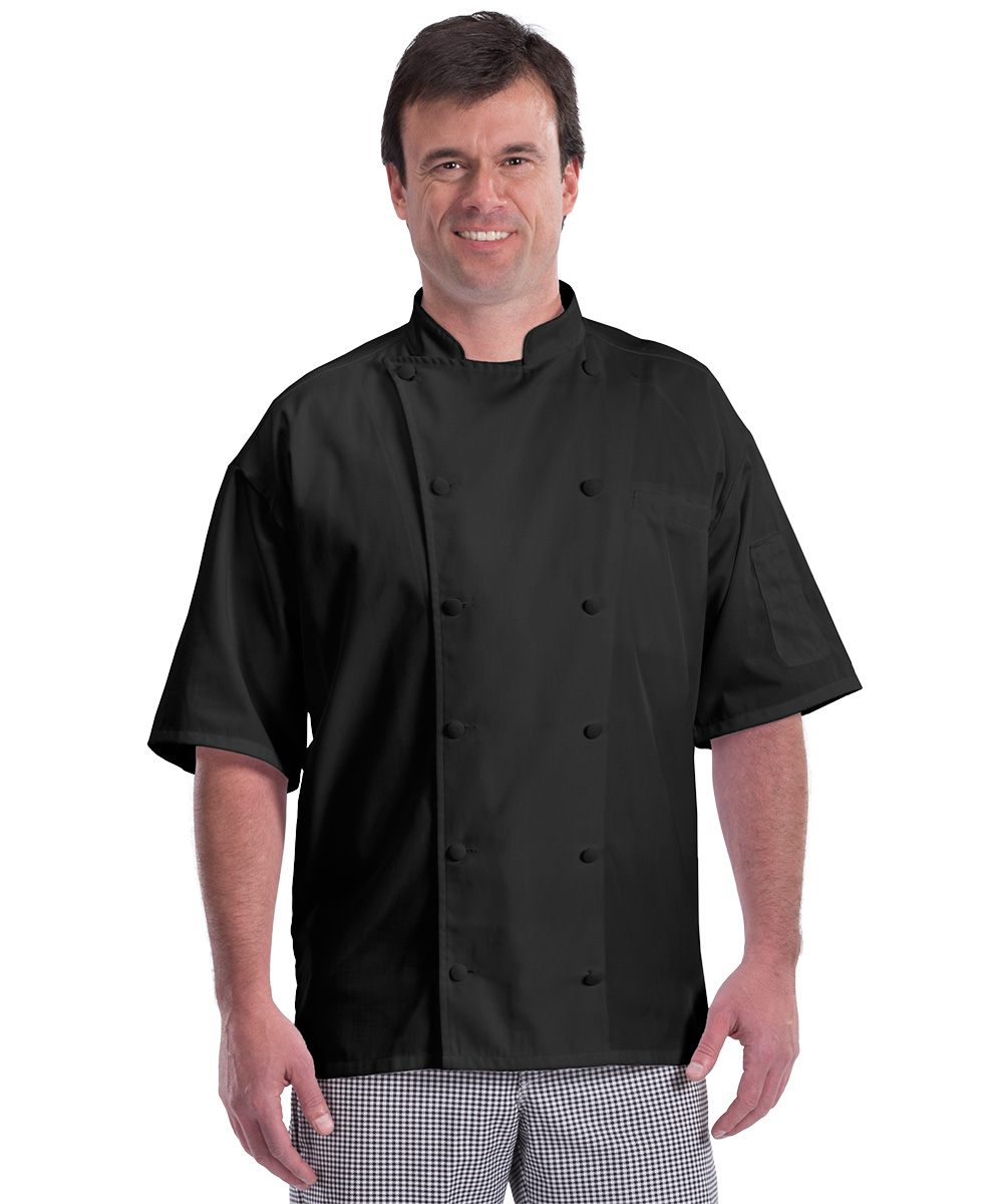 Complicado Clip mariposa guerra UniWear Lightweight Mesh Back Chef Coats for Uniform Rental | UniFirst
