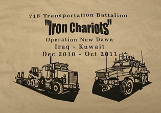 Iron Chariots from Operation New Dawn in Kuwait and Iraq