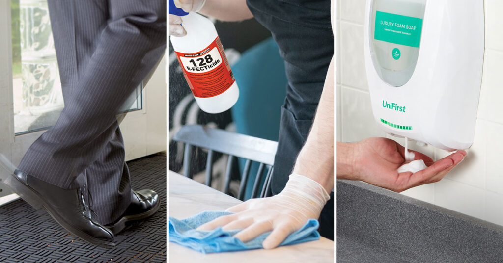 Spring cleaning products and services for the workplace