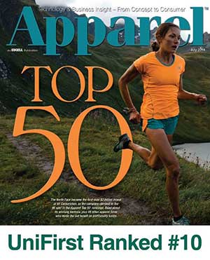 UniFirst makes Apparel Magazine's best uniform company list