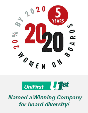 2020 Women on Boards Winning Company