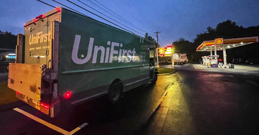 On the road Driving customer relationships UniFirst