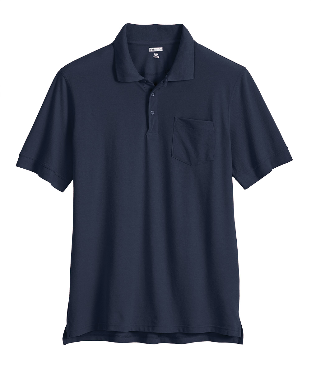 Soft Touch Piqué Polos with Pocket | UniFirst