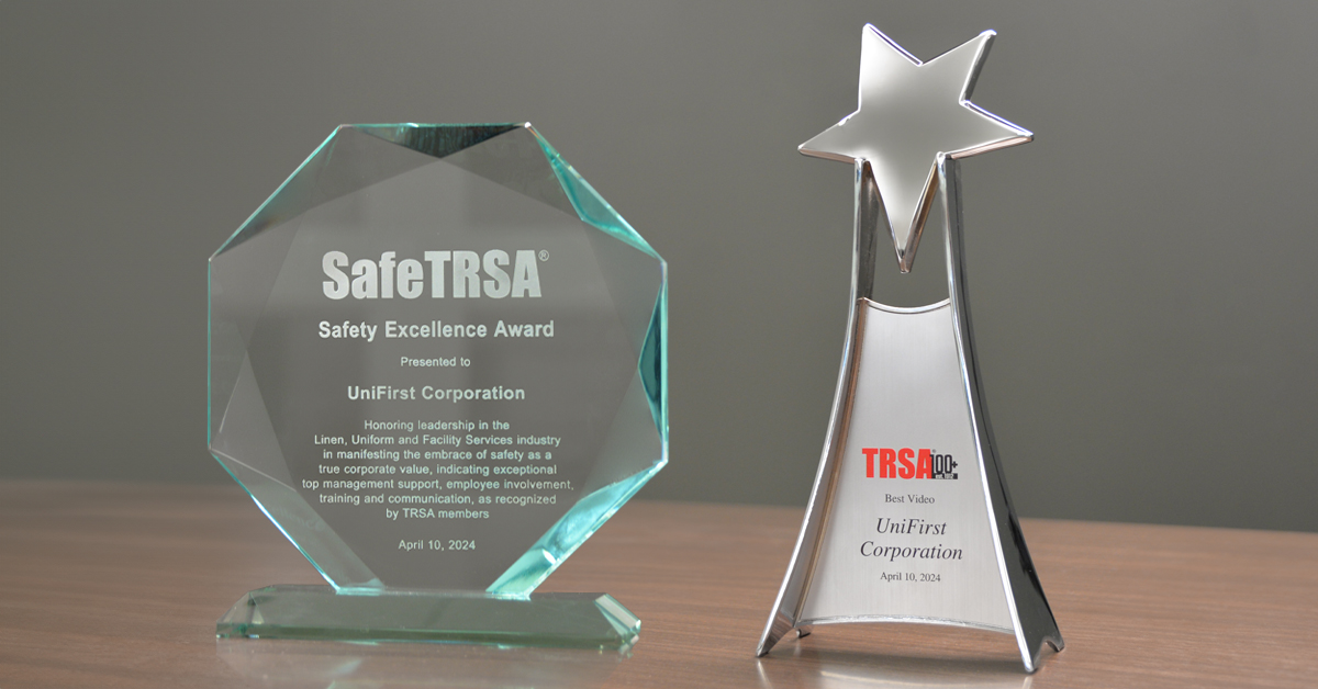 UniFirst wins TRSA awards in Washington DC