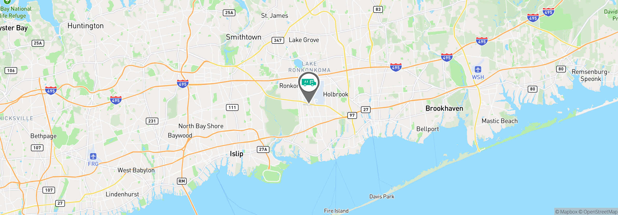 Map Image For long island ny facility services