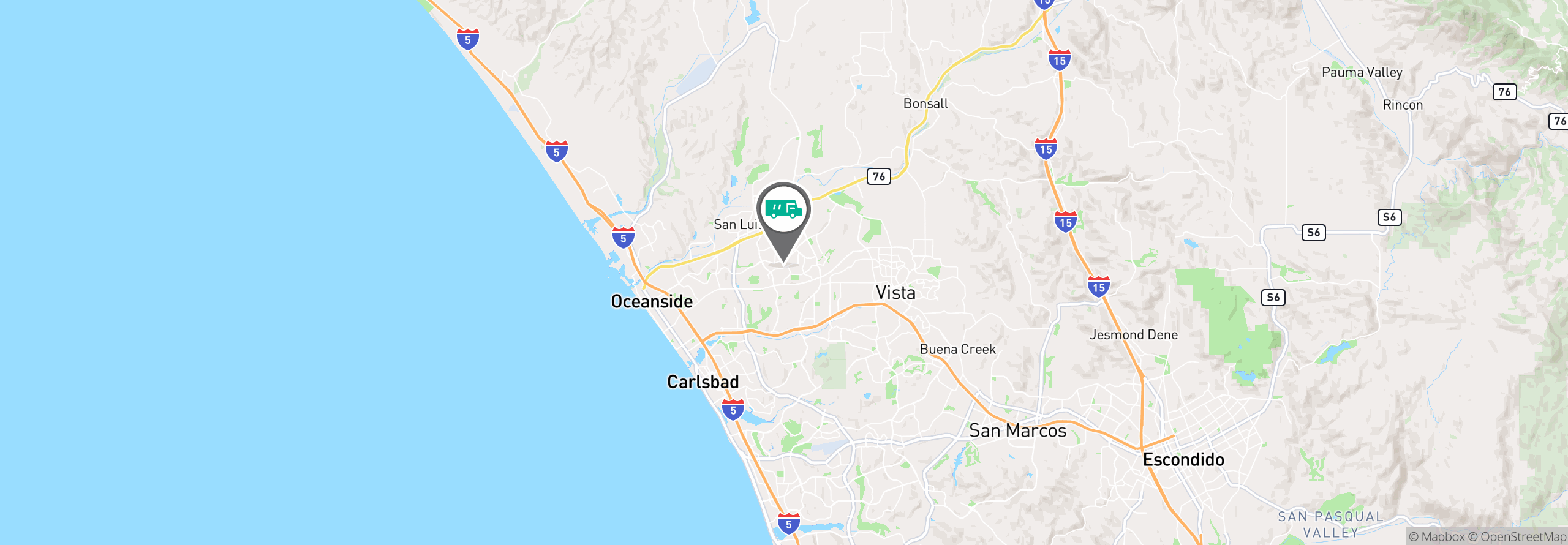 Map Image For oceanside ca uniforms