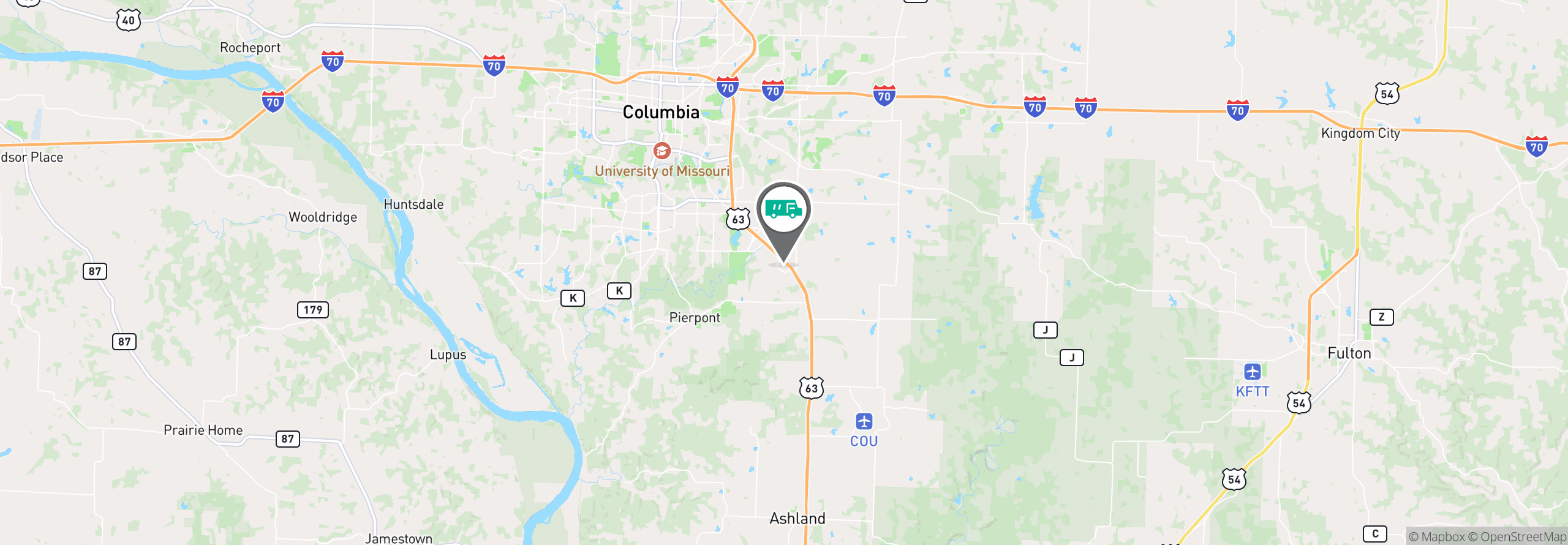 Map Image For columbia mo uniforms