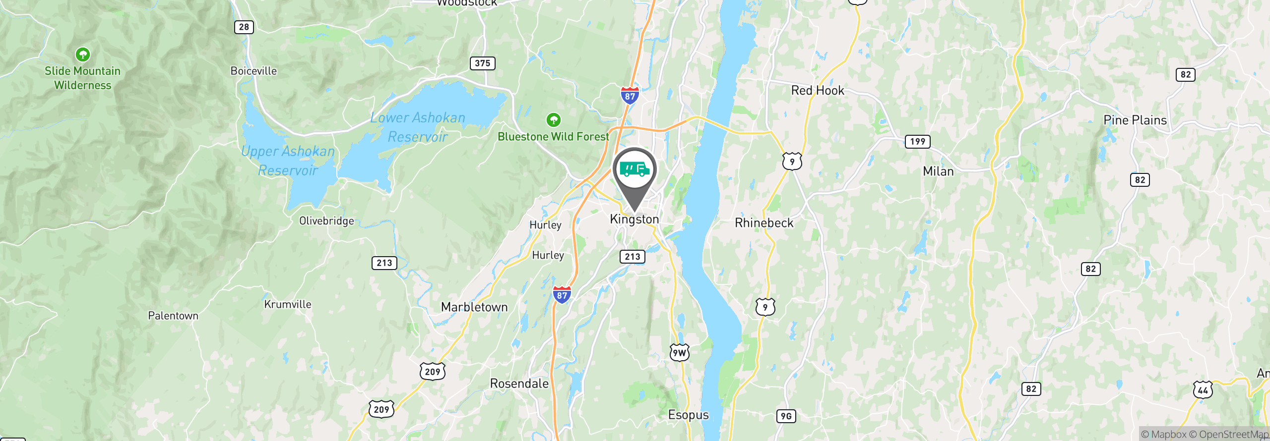 Map Image For newburgh ny uniforms
