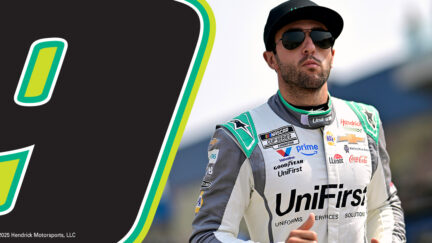 Chase Elliott pictured will be driving the UniFirst No. 9 Chevrolet.