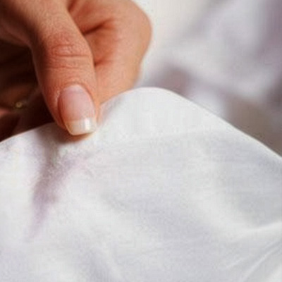 A person choosing the right fabric part of a smarter approach to indirect spend